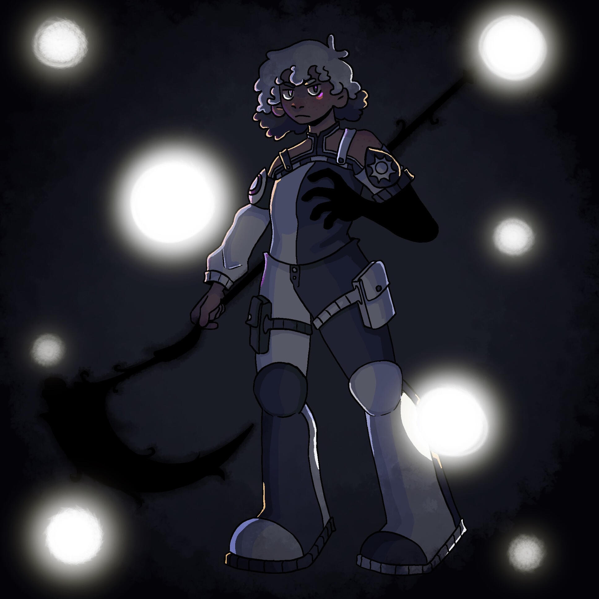 an illustration of an original character