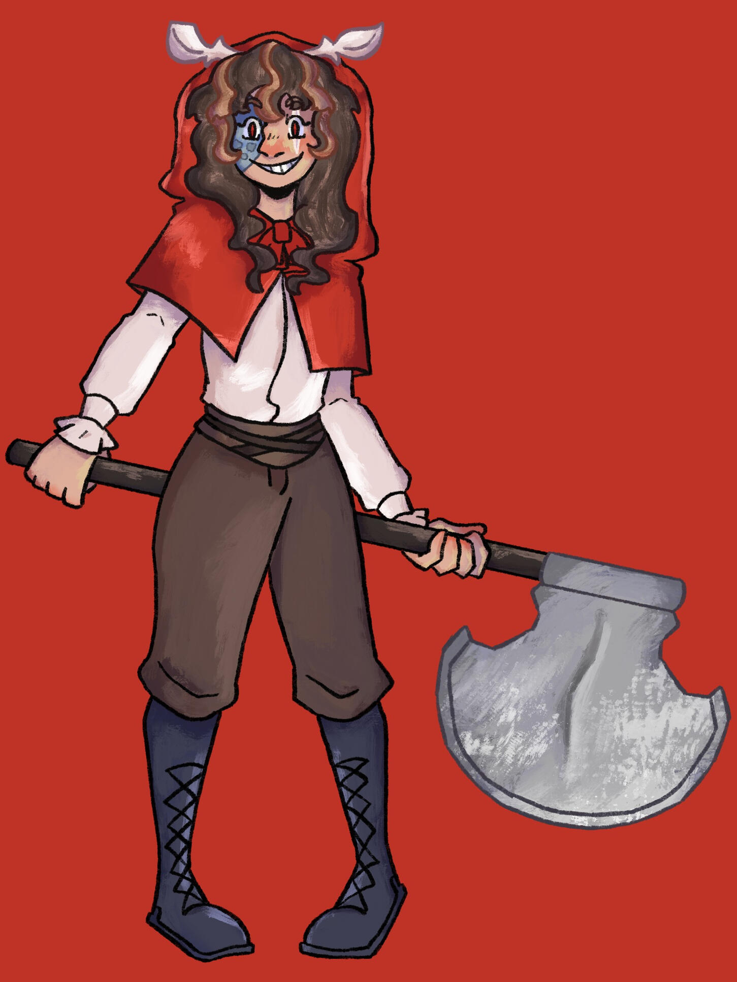 an illustration of Pearlescentmoon (double life)