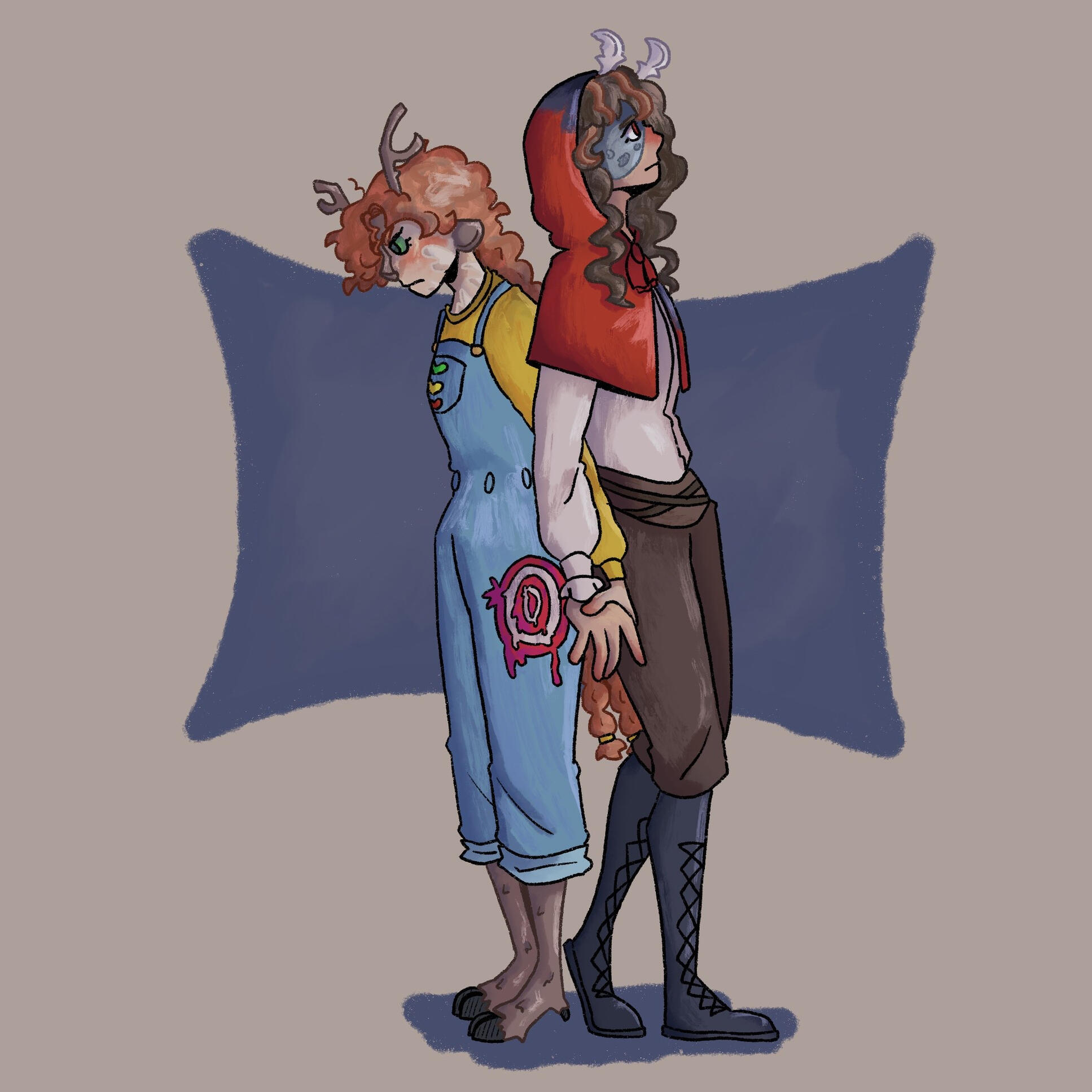 illustration of wild life geminitay and pearlescentmoon