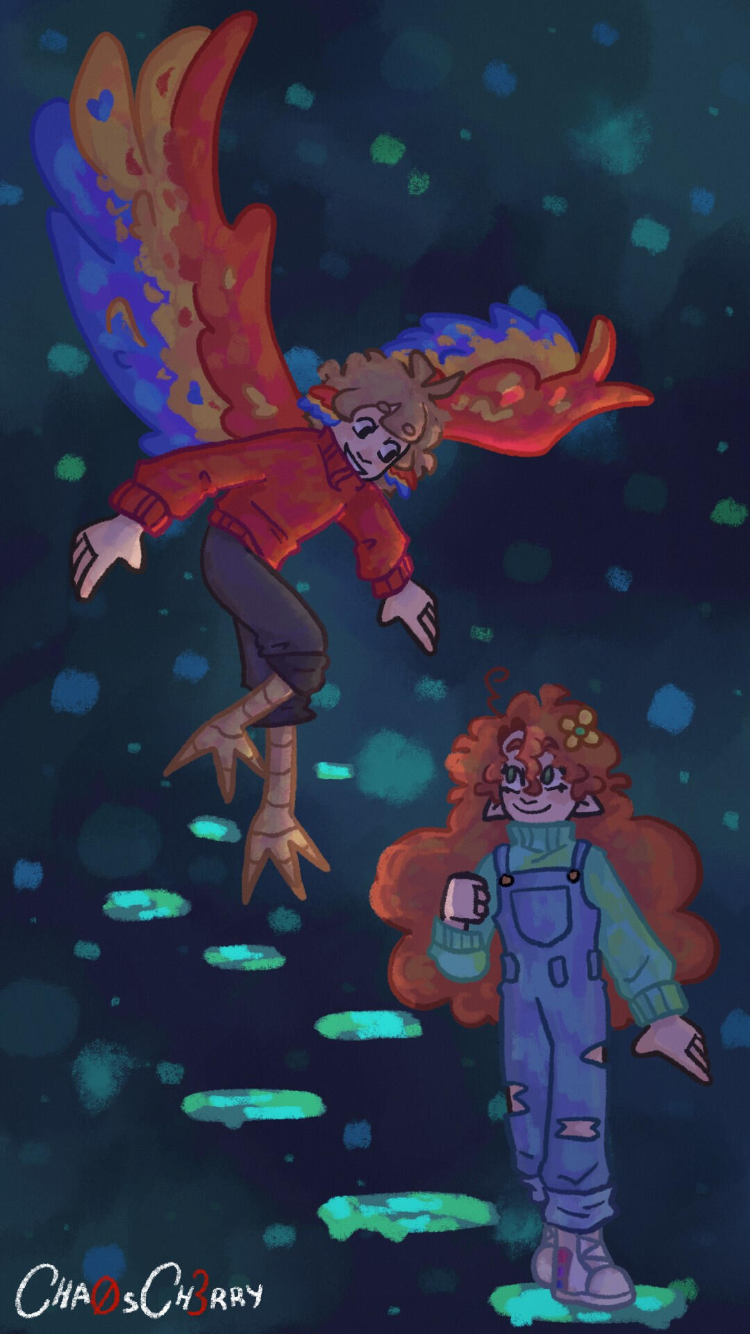 11/25│Gingerbread Duo│ Playing Tag Amongst the Stars